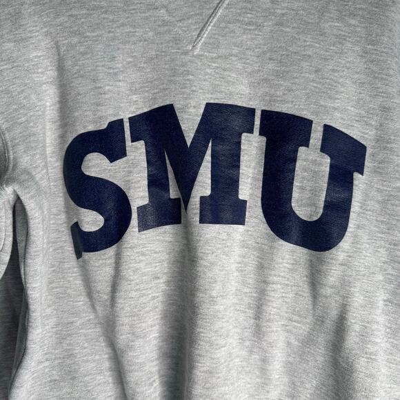 Vintage Gear Taiwan 1990s
SMU Crewneck Sweatshirt Mens Medium Gray - Picture 2 of 7